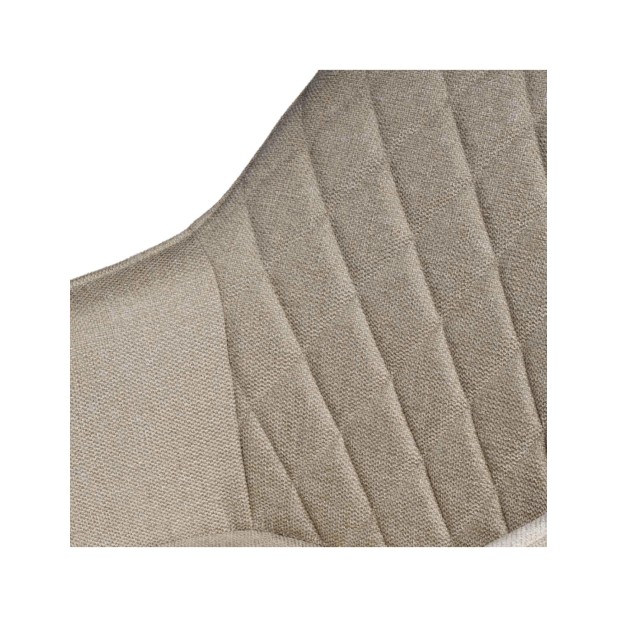 Silla Giratoria AMY, Textil / Metal /...