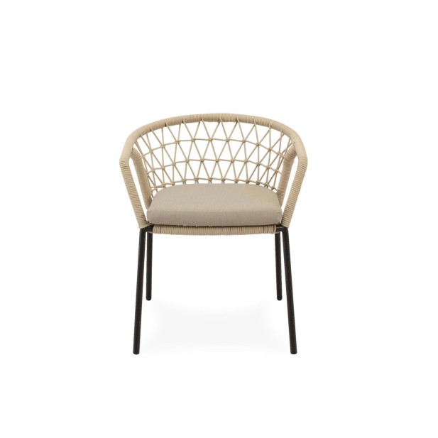 Silla Exterior OSMOND, Acero / Cuerda...