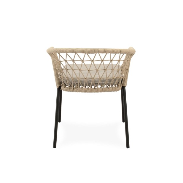 Silla Exterior OSMOND, Acero / Cuerda...