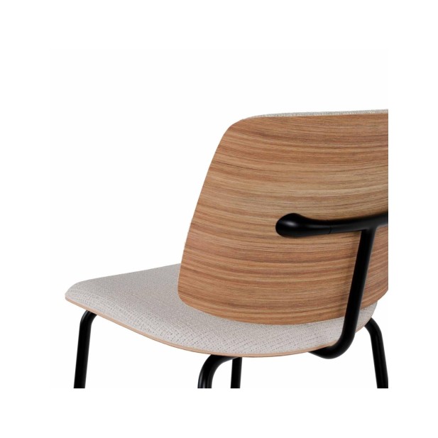 Taburete Alto TOVE 66 cm, Textil /...