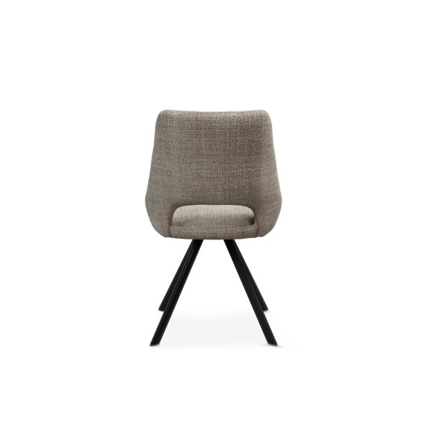 Silla KADEN, Plástico / Metal / Taupe