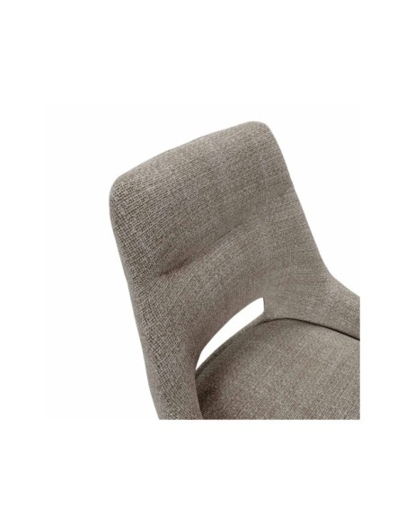 Silla KADEN, Plástico / Metal / Taupe