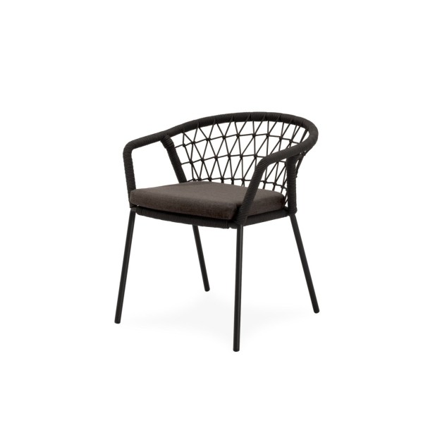 Silla Exterior OSMOND, Acero / Cuerda...