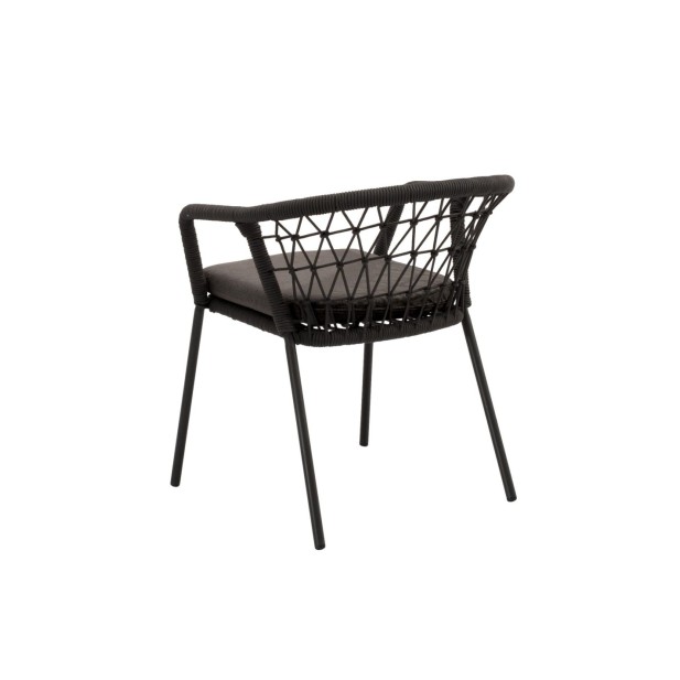 Silla Exterior OSMOND, Acero / Cuerda...