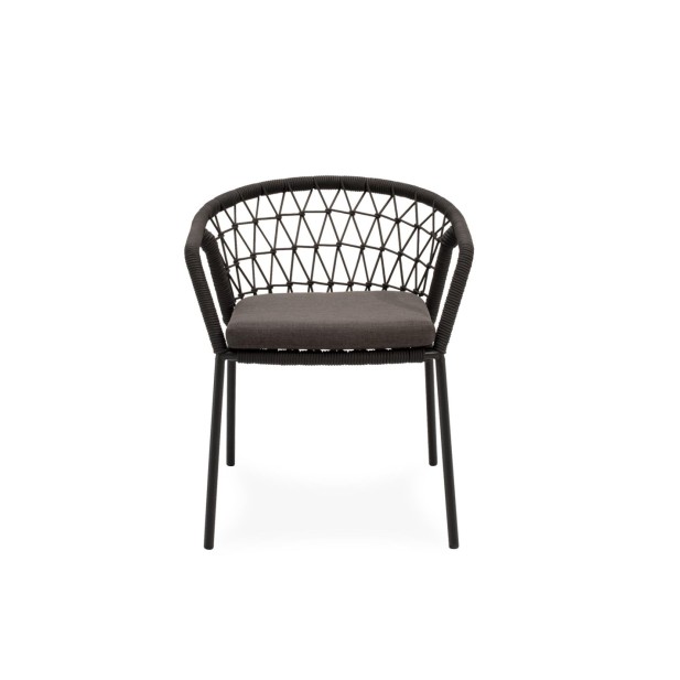 Silla Exterior OSMOND, Acero / Cuerda...