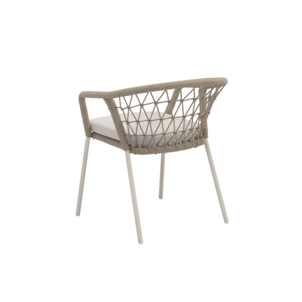 Silla Exterior OSMOND, Textil / Acero...