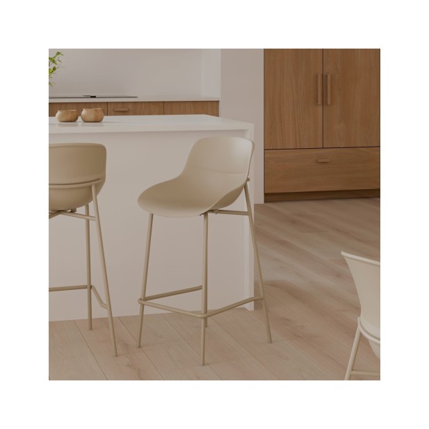 Taburete Alto BOE 66 cm, Plástico /...