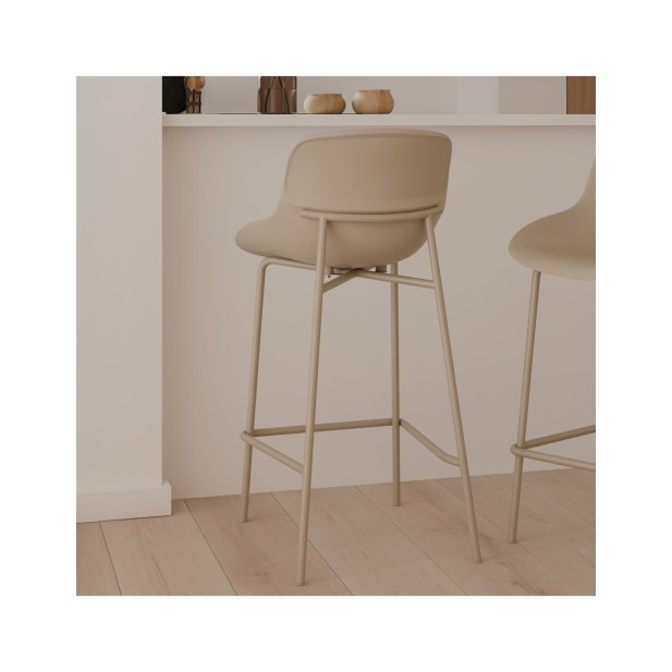 Taburete Alto BOE 66 cm, Plástico /...