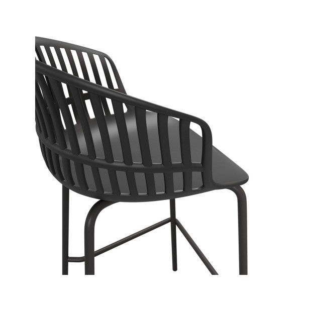 Taburete Alto OLIA 68 cm, Metal /...