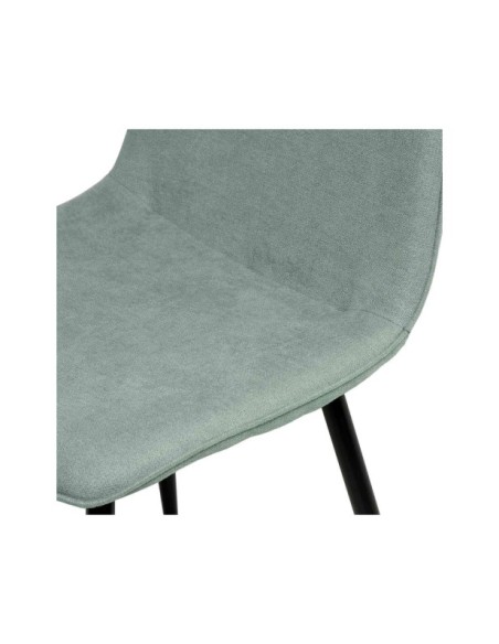 Silla SIGNA, Textil / Contrachapado / Metal / Menta