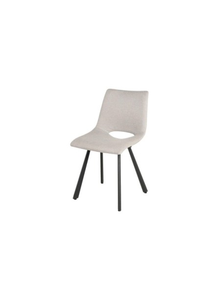 Silla AXIS, Textil / Plástico / Metal / Beige