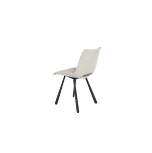 Silla AXIS, Textil / Plástico / Metal / Beige 2