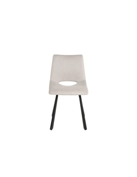 Silla AXIS, Textil / Plástico / Metal / Beige