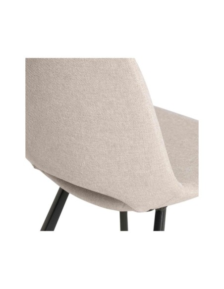 Silla AXIS, Textil / Plástico / Metal / Beige