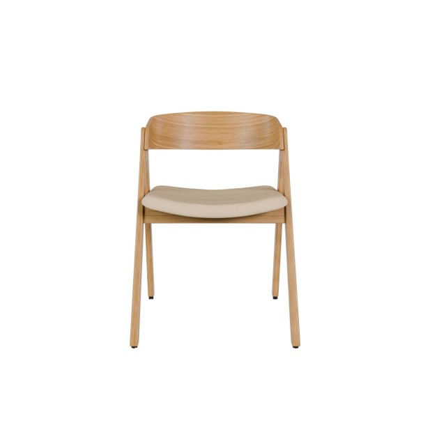 Silla FRAY, Textil / Chapa de Roble /...