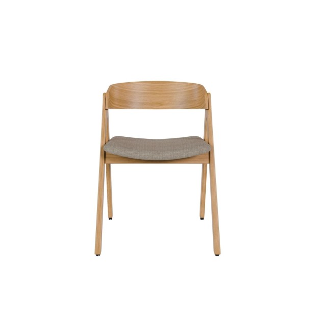 Silla FRAY, Textil / Chapa de Roble /...