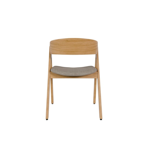 Silla FRAY, Textil / Chapa de Roble /...