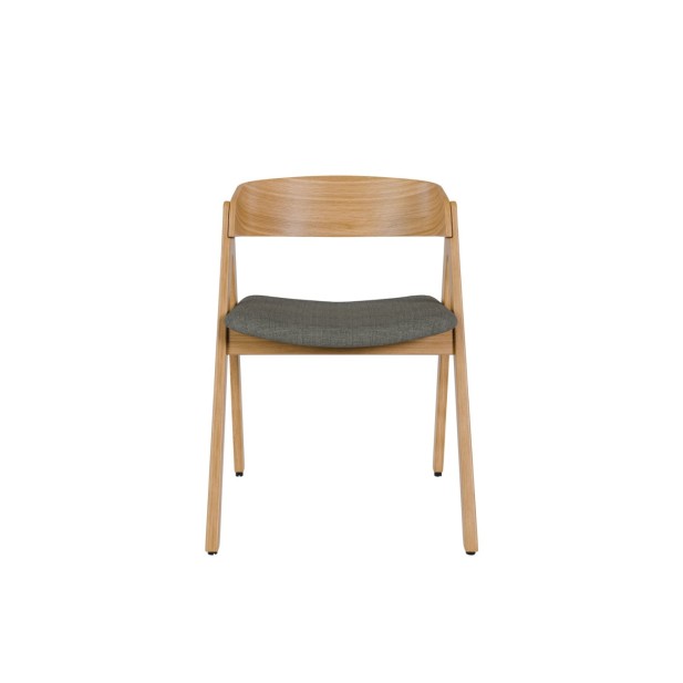 Silla FRAY, Textil / Chapa de Roble /...