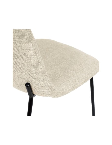 Silla ÅSE, Textil / Plástico / Metal / Beige