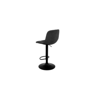 Taburete Alto Regulable RAYNE 60/82 cm, Textil / Metal /... 2