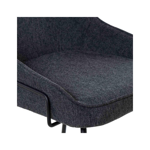 Taburete Alto ROBAG 77 cm, Textil /...