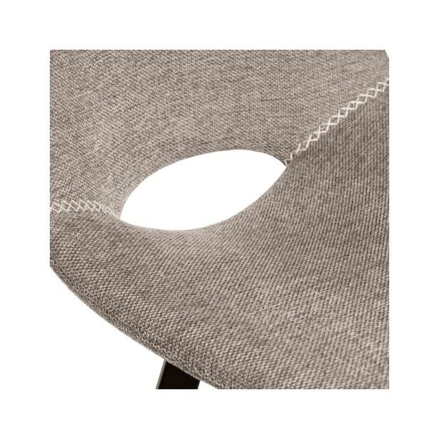 Taburete Alto BIRGER 68 cm, Textil /...