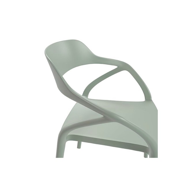 Silla JURGEN, Plástico / Menta