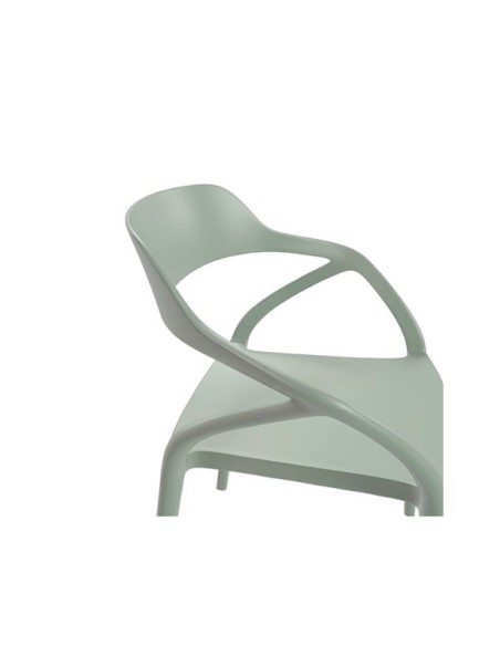 Silla JURGEN, Plástico / Menta