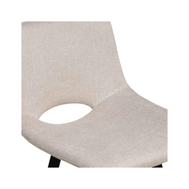 Taburete Alto BIRGER 68 cm, Textil /...