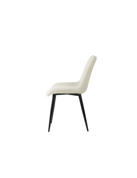 Silla ÅME, Textil / Contrachapado / Metal / Beige