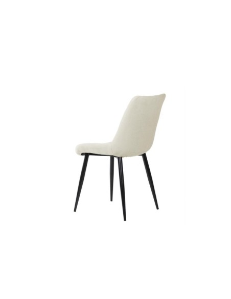 Silla ÅME, Textil / Contrachapado / Metal / Beige