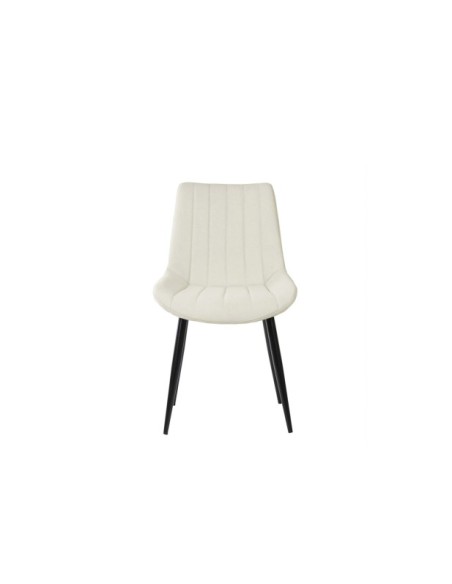 Silla ÅME, Textil / Contrachapado / Metal / Beige