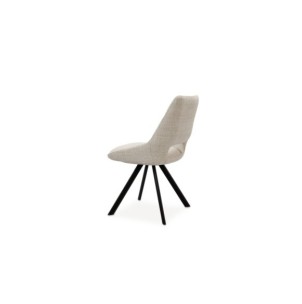 Silla KADEN, Textil / Plástico / Metal / Beige 2