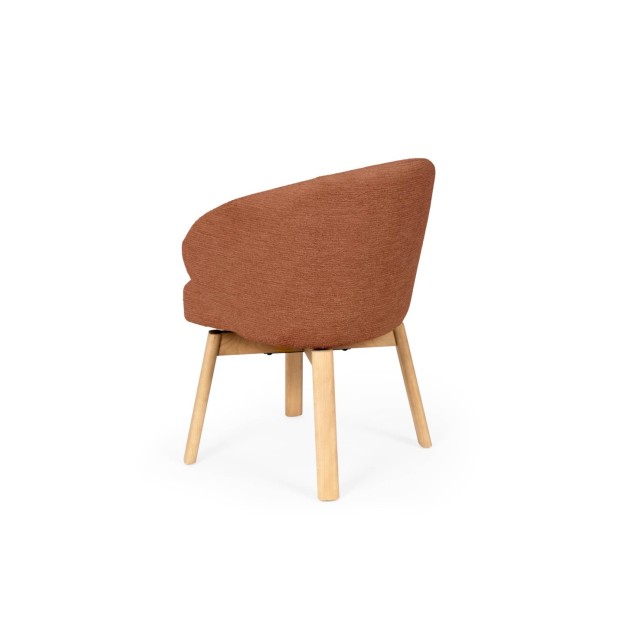 Silla Giratoria NOREL, Textil / Haya...