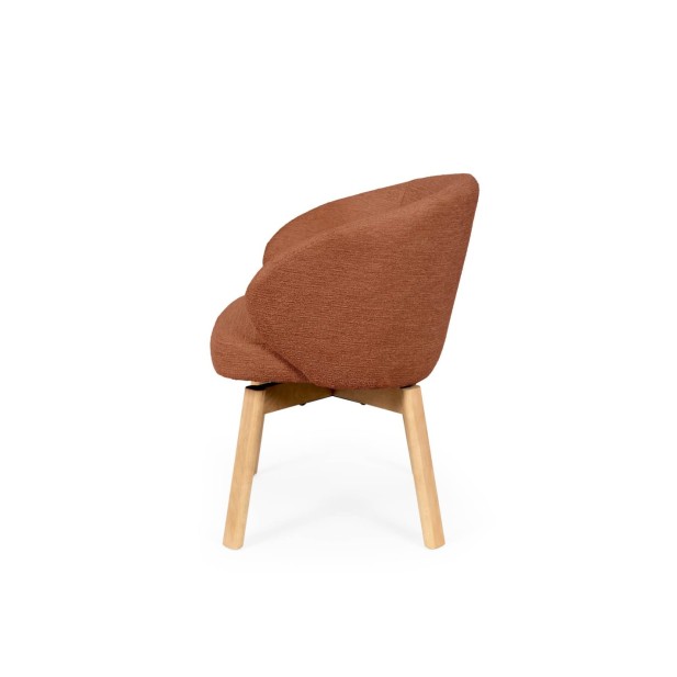 Silla Giratoria NOREL, Textil / Haya...