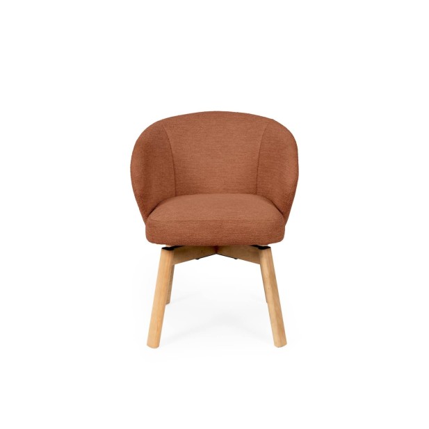 Silla Giratoria NOREL, Textil / Haya...