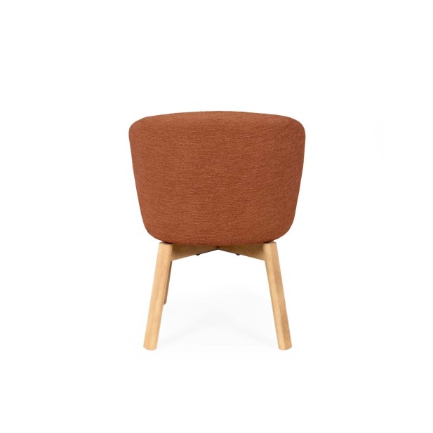 Silla Giratoria NOREL, Textil / Haya...