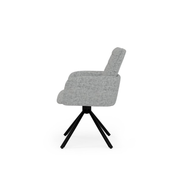 Silla Giratoria LOMAX, Textil / Metal...