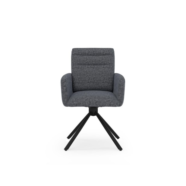 Silla Giratoria LOMAX, Textil / Metal...