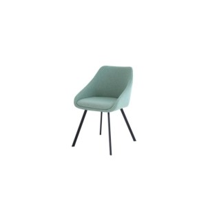 Silla LAIA, Textil / Contrachapado / Metal / Menta