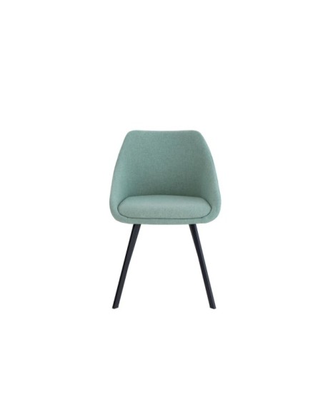 Silla LAIA, Textil / Contrachapado / Metal / Menta