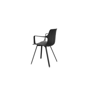 Silla OMAR, Plástico / Metal / Negro 2