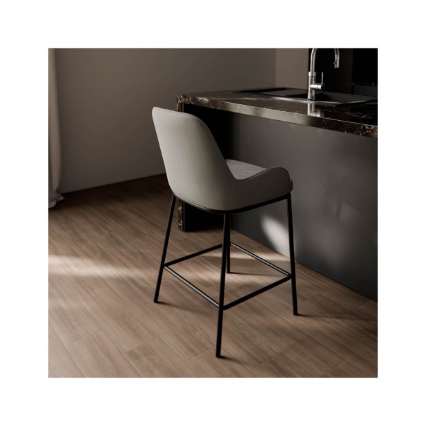 Taburete Alto AVA 66 cm, Textil /...