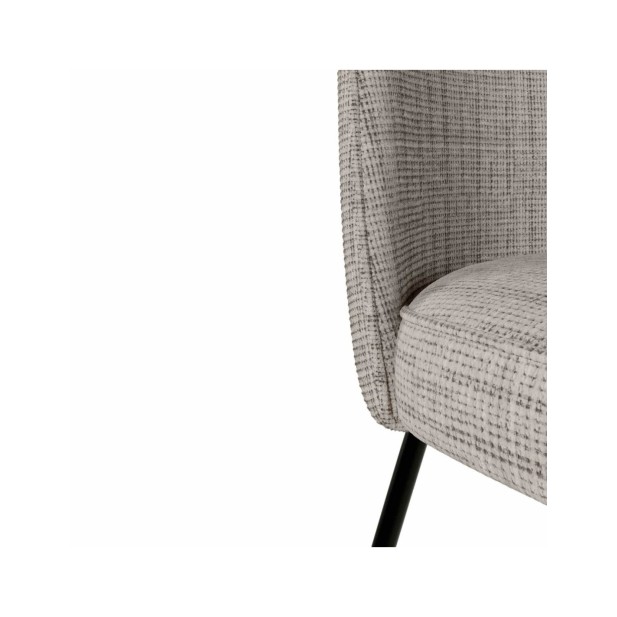 Silla WADE, Textil / Plástico / Metal...