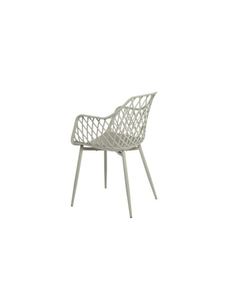 Silla CHARLES, Plástico / Metal / Menta