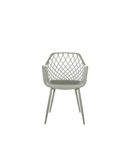 Silla CHARLES, Plástico / Metal / Menta
