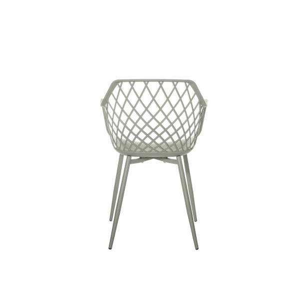Silla CHARLES, Plástico / Metal / Menta