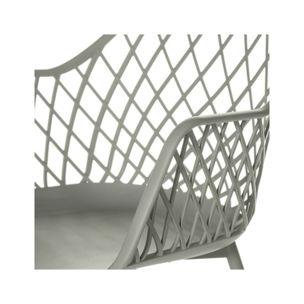 Silla CHARLES, Plástico / Metal / Menta