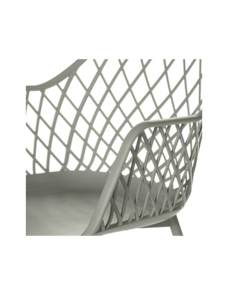 Silla CHARLES, Plástico / Metal / Menta