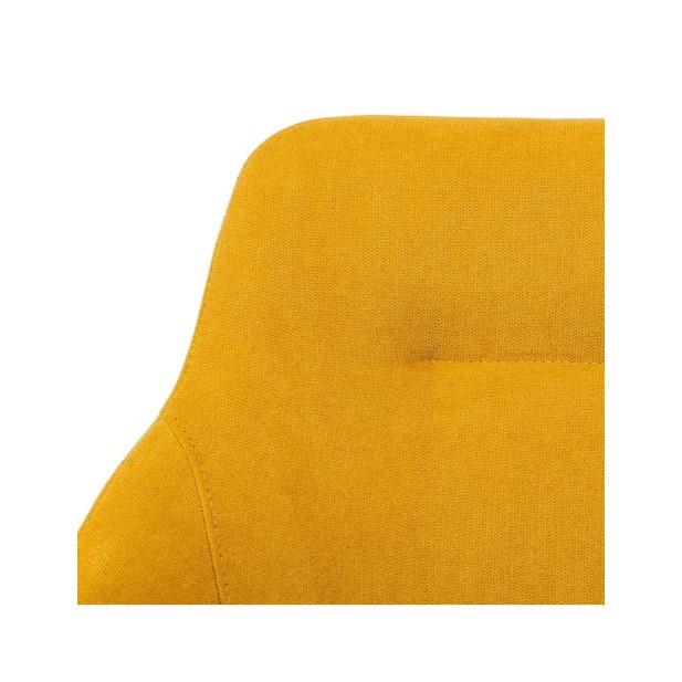 Silla Giratoria LOLA, Textil / Acero...